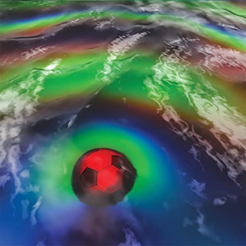 Abstract colorful artwork featuring a geometric sphere with radiating light.