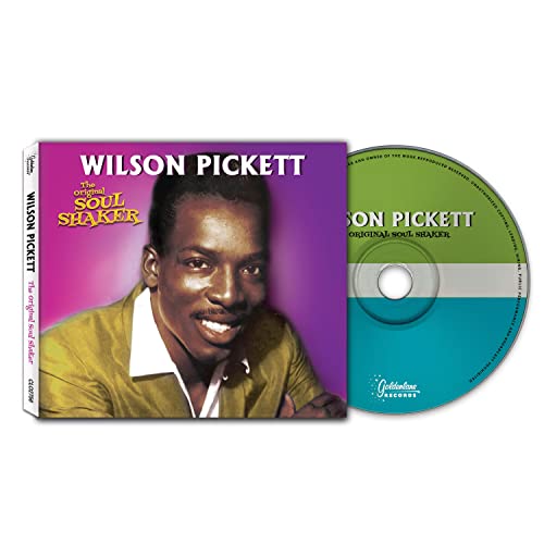 CD case and disc for Wilson Pickett’s “The Original Soul Shaker.”