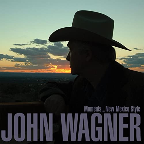 CD cover: Man in a cowboy hat silhouetted against a sunset.