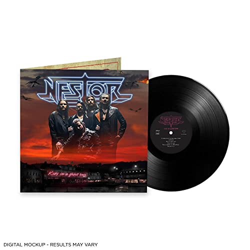 Nestor album "Kids In A Ghost Town" vinyl record and cover art.