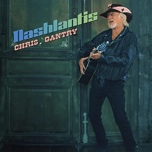 Chris Gantry album cover: man with guitar, standing by a door.