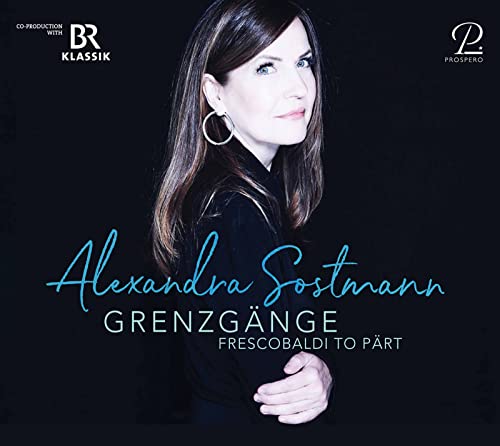 Alexandra Sostmann album cover: portrait of a woman with long brown hair.