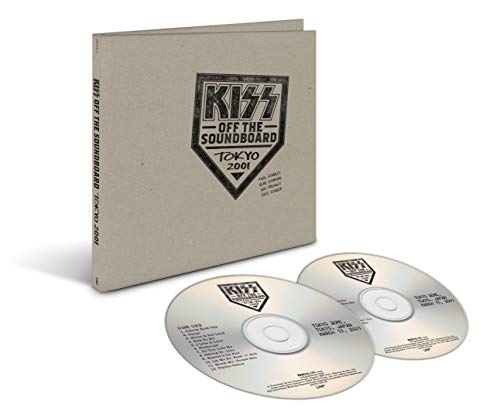 Kiss “Off The Soundboard” 2CD set with silver discs and case.