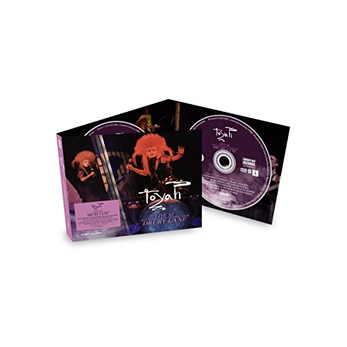 Toyah “Live At Drury Lane” CD case with image of Toyah Wilcox.