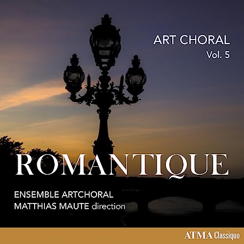 CD cover: ornate lamppost silhouette against a sunset sky.