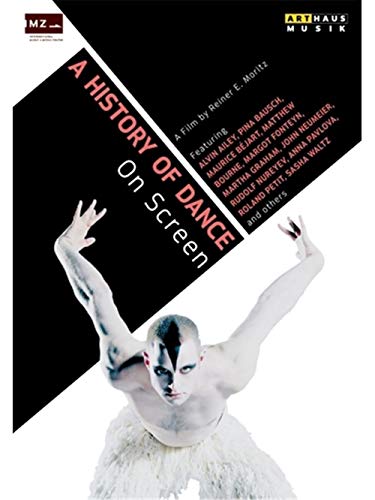 DVD cover for “A History of Dance On Screen” featuring a dancer.