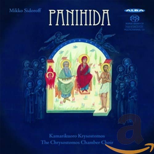 CD cover: religious iconography with figures and text "Panihida".