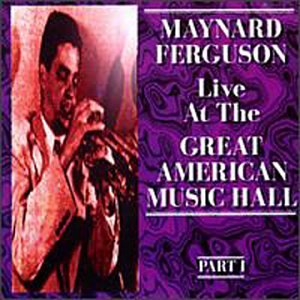 Album cover with Les Brown playing saxophone, surrounded by band members, blue background.