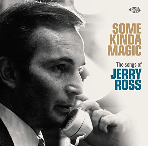 CD cover featuring a black and white portrait of Jerry Ross with a phone.