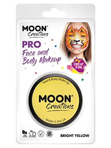 Moon Creations Pro Face Paint Cake Pot Yellow