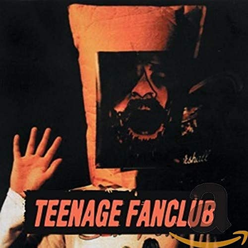 CD cover for Teenage Fanclub’s “Deep Fried Fanclub” with a distorted face.