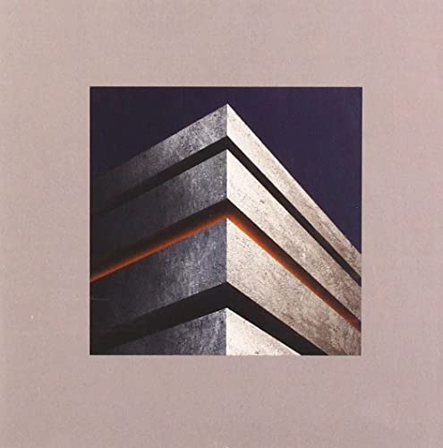 CD cover: Abstract architectural detail with concrete and orange light.