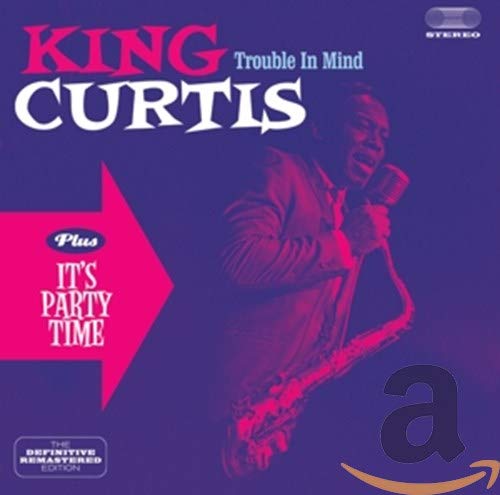 King Curtis CD cover featuring a portrait of the saxophonist.