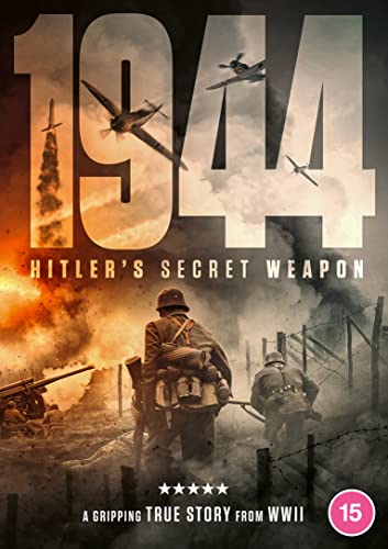 1944 DVD cover depicting WWII aircraft, soldiers, and explosions.