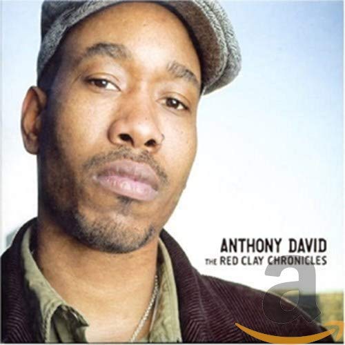 CD cover featuring portrait of Anthony David wearing a newsboy cap.