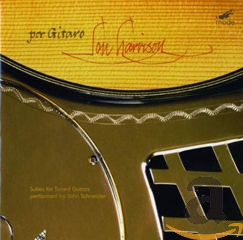 CD cover with a guitar soundhole and handwritten title "Por Gitaro.