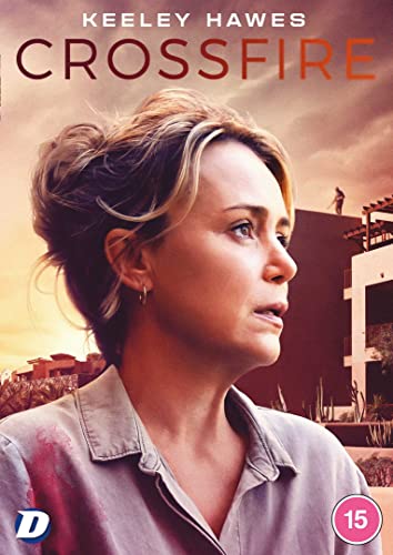 DVD cover for "Crossfire" featuring Keeley Hawes looking thoughtfully away.