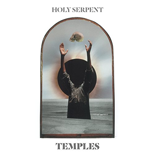 CD cover: figure with raised hands under an arched window, skull.