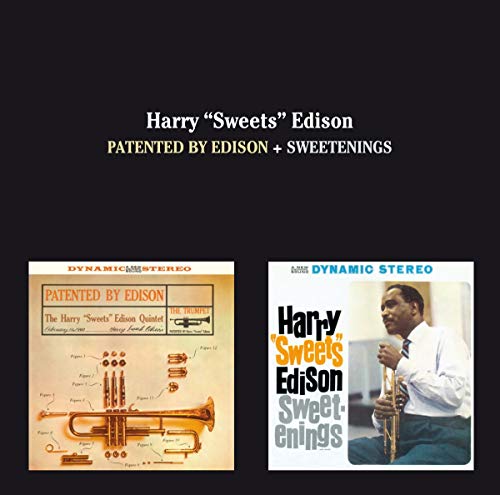CD cover for “Patented By Edison / Sweetenings” featuring Harry “Sweets” Edison.