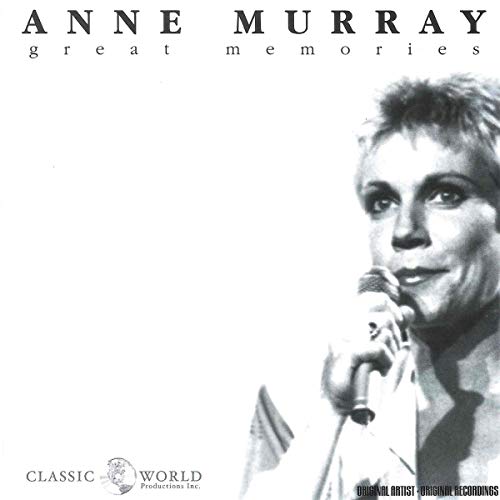 Anne Murray “Great Memories” CD cover featuring a portrait of the singer.
