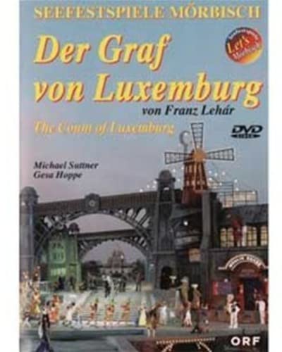 DVD cover for "The Count of Luxembourg" featuring a bridge and windmill.