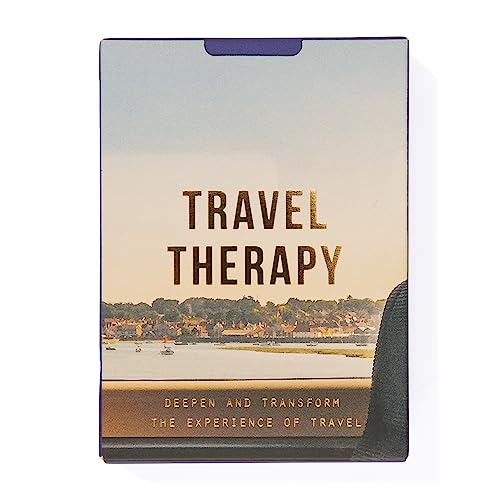 The School Of Life - Travel as Therapy Cards - 52 Cards to Deepen The Experience of Travel - Adult Question Cards