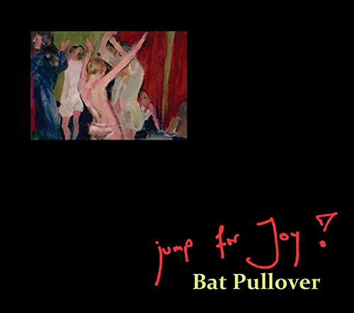 "Album cover with abstract dancers painting and 'jump for Joy!' handwritten text on black."