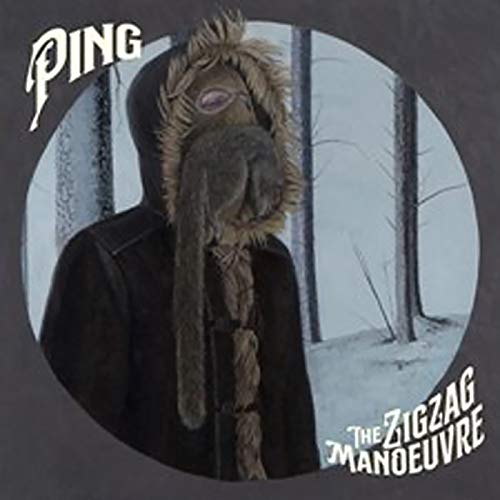 Album cover: person in fur hood against a snowy, wooded background.
