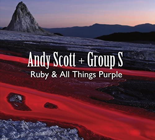 CD cover: mountain landscape with text "Andy Scott & Group S".