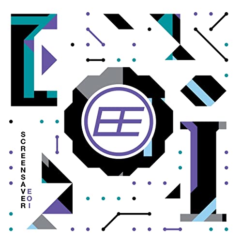 Abstract geometric album cover for Screensaver - Expressions Of Interest vinyl.