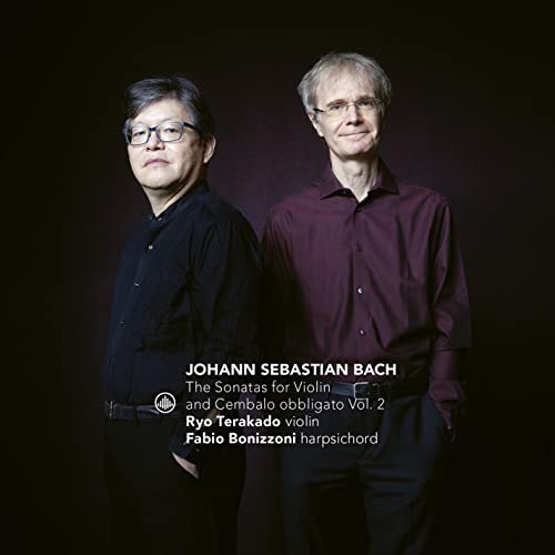 Two musicians, Fabio Bonizzoni and Ryo Terakado, portrait for a Bach CD.