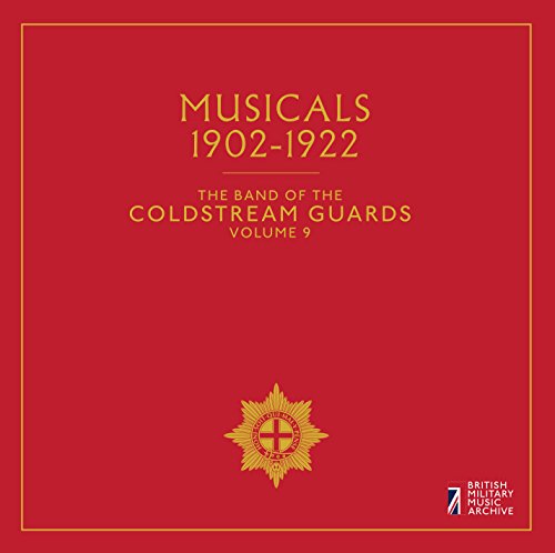 Red album cover with yellow text and emblem, featuring "MUSICALS 1902-1922" and a star emblem.