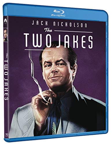 Blu-ray case for "The Two Jakes" featuring Jack Nicholson’s portrait.