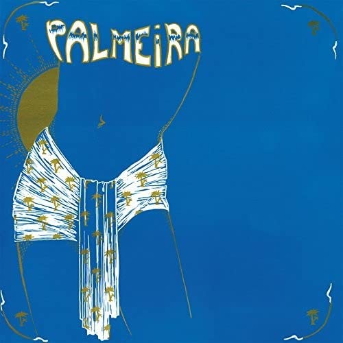 CD cover: blue background with gold palm trees and abstract figure.