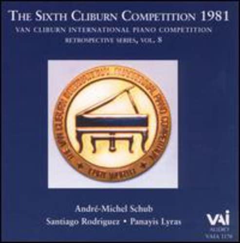 CD cover for the 1981 Van Cliburn International Piano Competition.