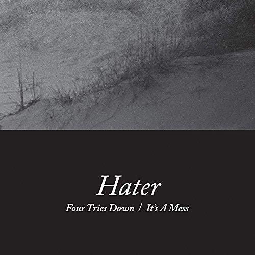 Hater album cover: grayscale landscape with band name and title text.