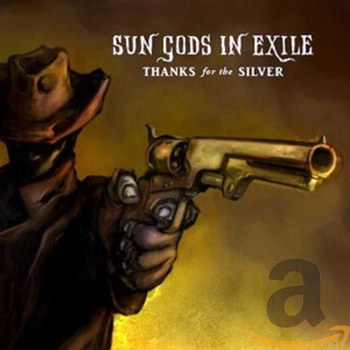 CD cover: hand holding a revolver against a dark, golden background.