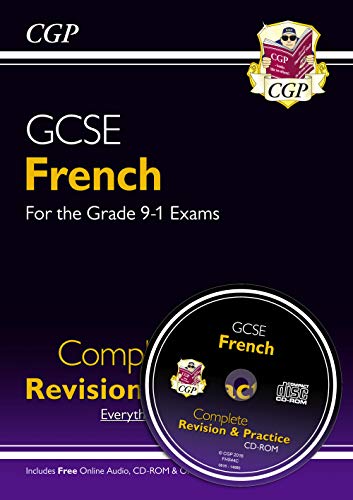 GCSE French Complete Revision & Practice (with CD & Online Edition) - Grade 9-1 Course (CGP GCSE French 9-1 Revision)