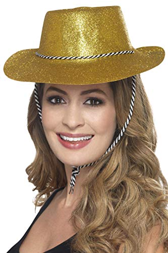 Smiffys 21885 Cowboy Glitter Hat (One Size)