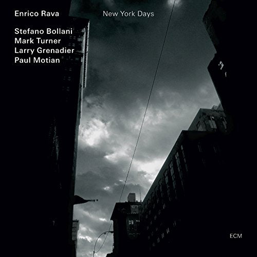 CD cover for Enrico Rava’s “New York Days” featuring a cityscape.