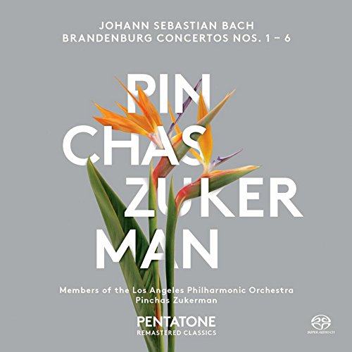 CD cover with bird of paradise flower and white text on grey background.