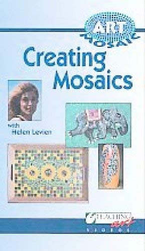 "Creating Mosaics" DVD cover featuring mosaic artwork and a woman's portrait.