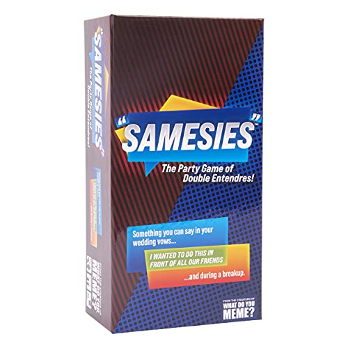 WHAT DO YOU MEME? Same, Same, But Different - The Party Game Full of Hilarious Double Entendres
