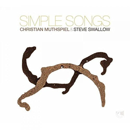 Album cover with abstract brown shapes and text "Simple Songs" on a white background.