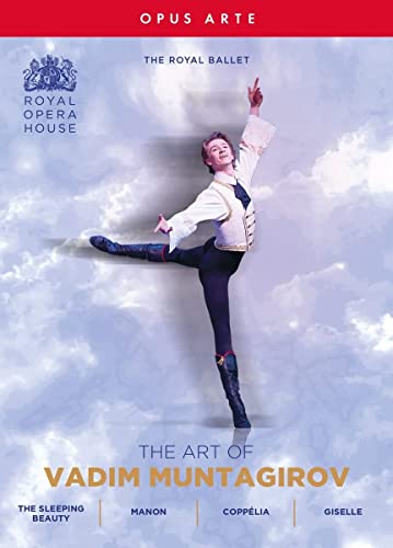 DVD cover featuring ballet dancer Vadim Muntagirov in mid-air pose.