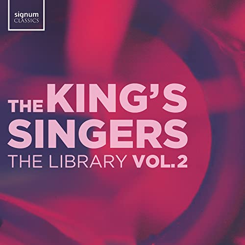 CD cover for The King's Singers' "The Library Vol. 2" album.