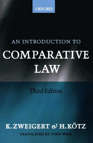 An Introduction To Comparative Law