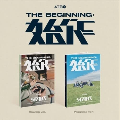 ATBO “The Beginning” CD album cover with two version options shown.