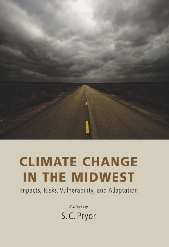 Book cover with a road under stormy sky and beige bottom panel with title text.