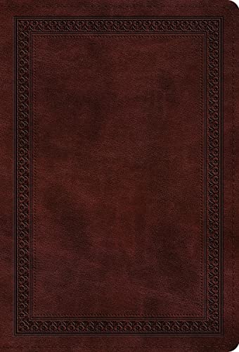 ESV Value Compact Bible (TruTone, Mahogany, Border Design)